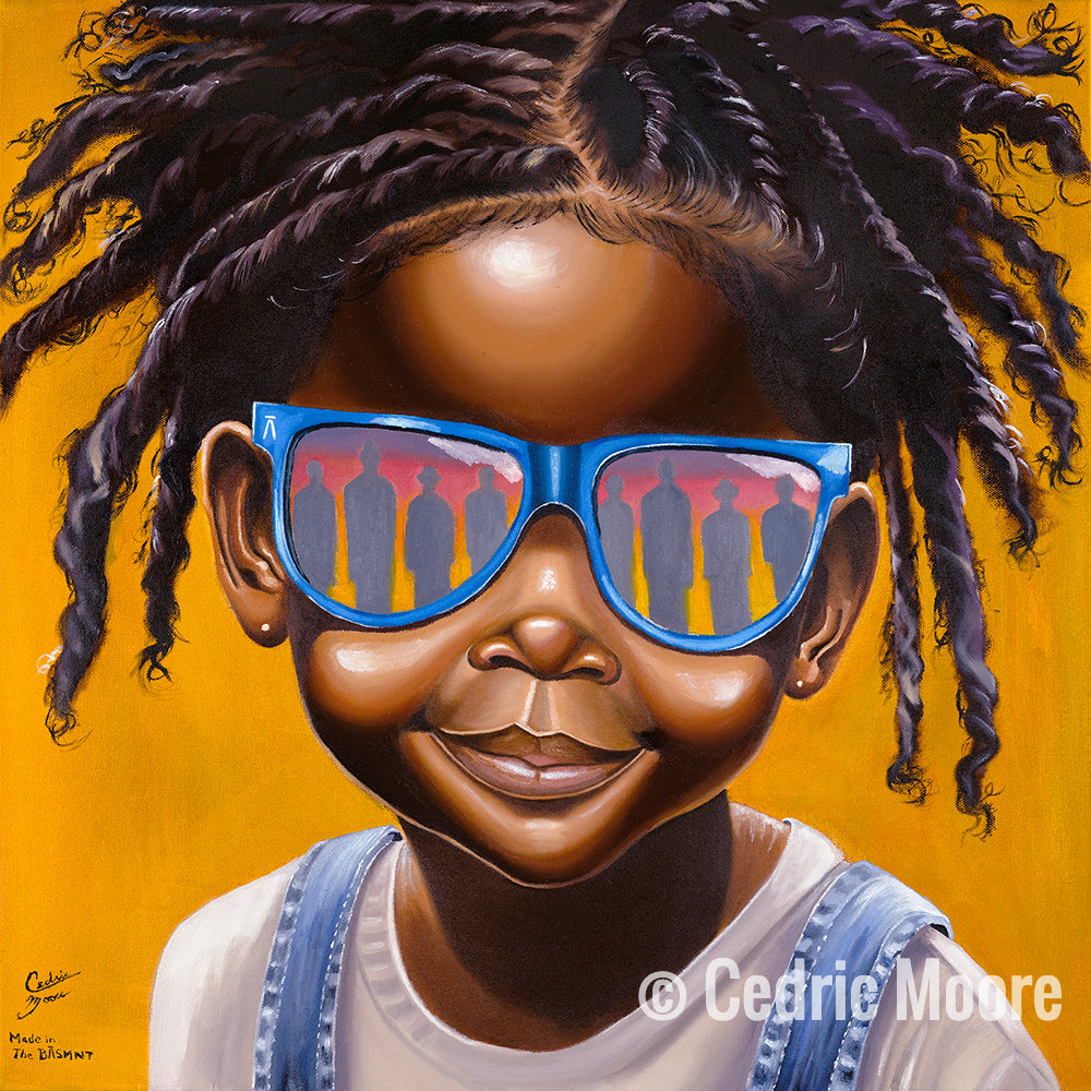 Reflections of Tomorrow | Limited Edition Giclee on Watercolor Paper & Canvas